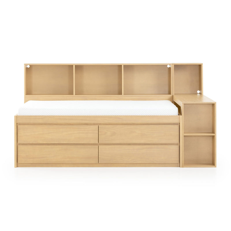 Jack Twin Captain’s Bed With Bookcase & Desk