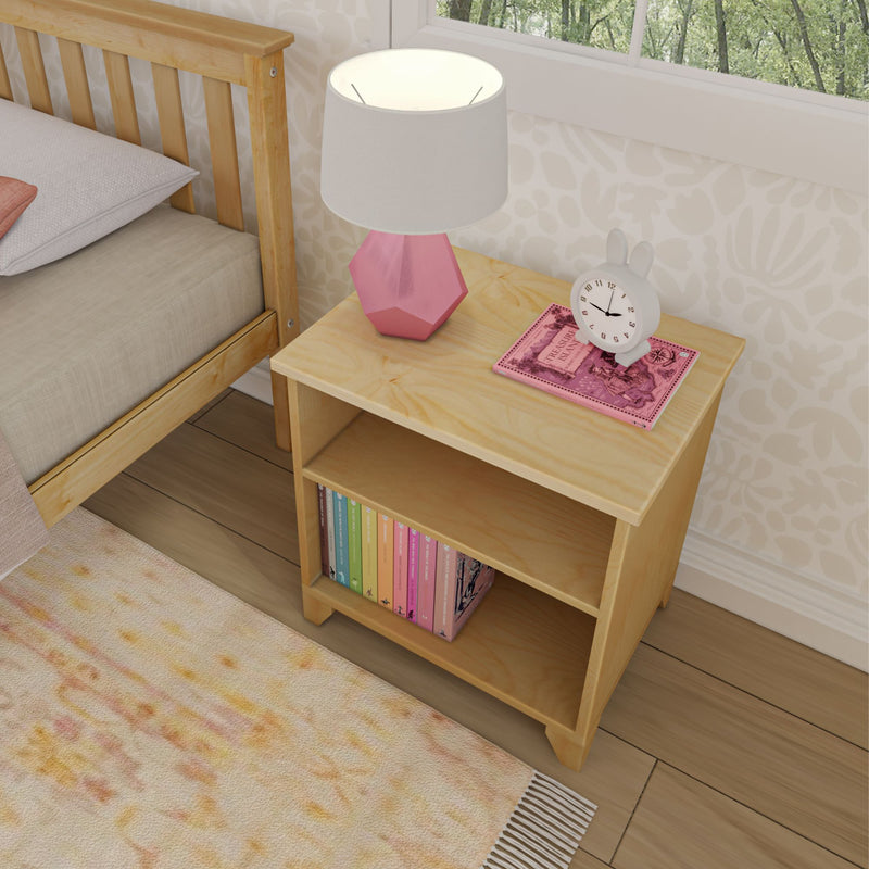 Classic Nightstand with Shelves