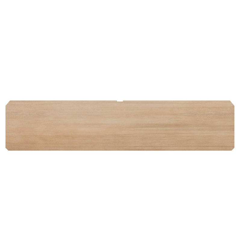 Rectangular wooden board with a smooth, natural finish for home decor or DIY projects.