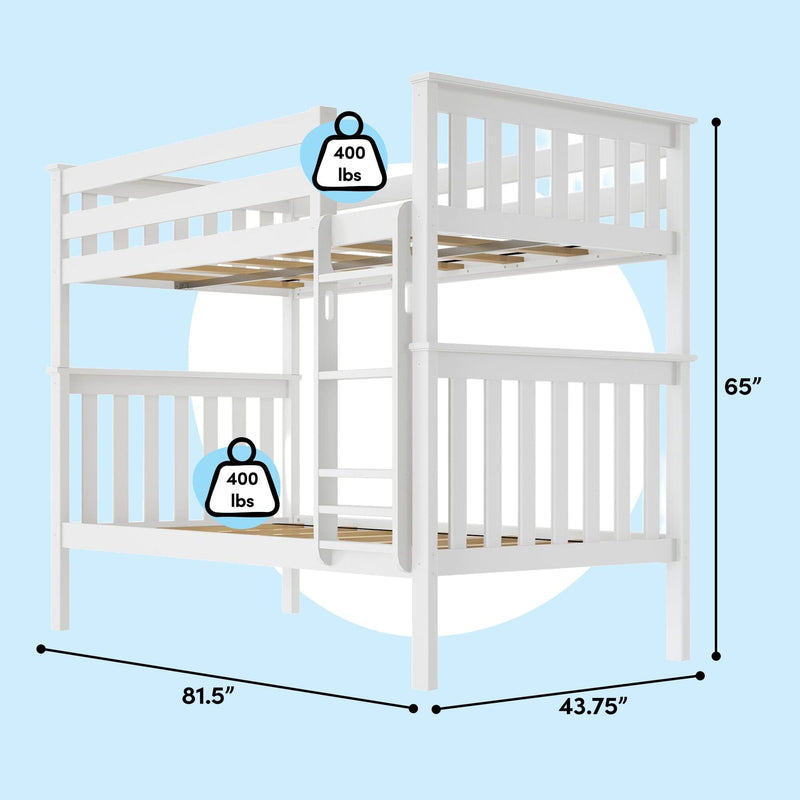 Twin Over Twin Bunk Bed