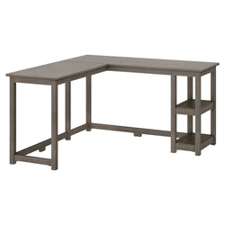 181450-151 : Furniture K/D Corner Desk w/ Shelves, Clay