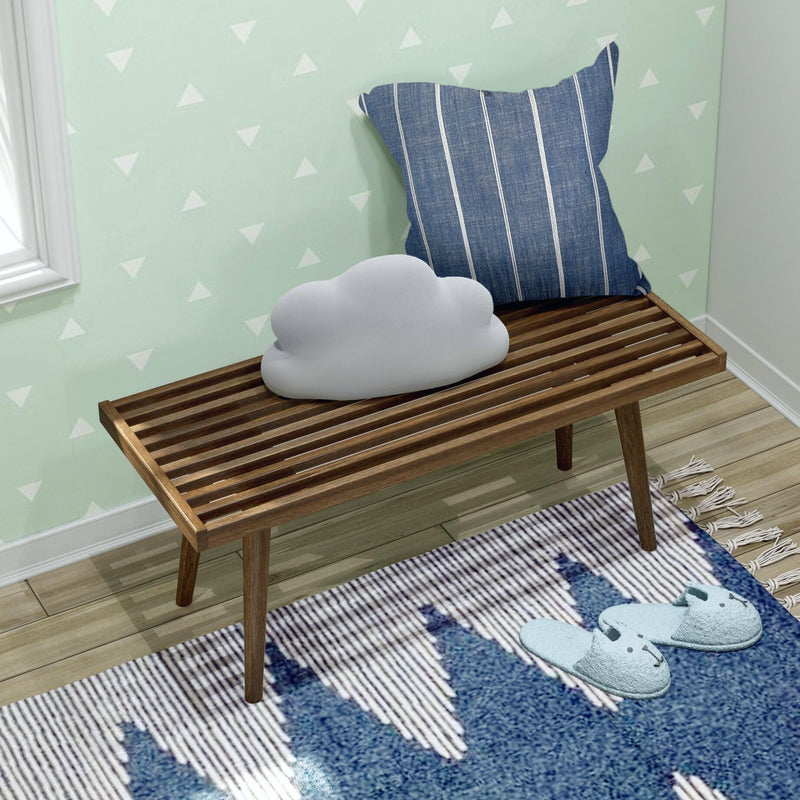 Solid Wood Medium Bench