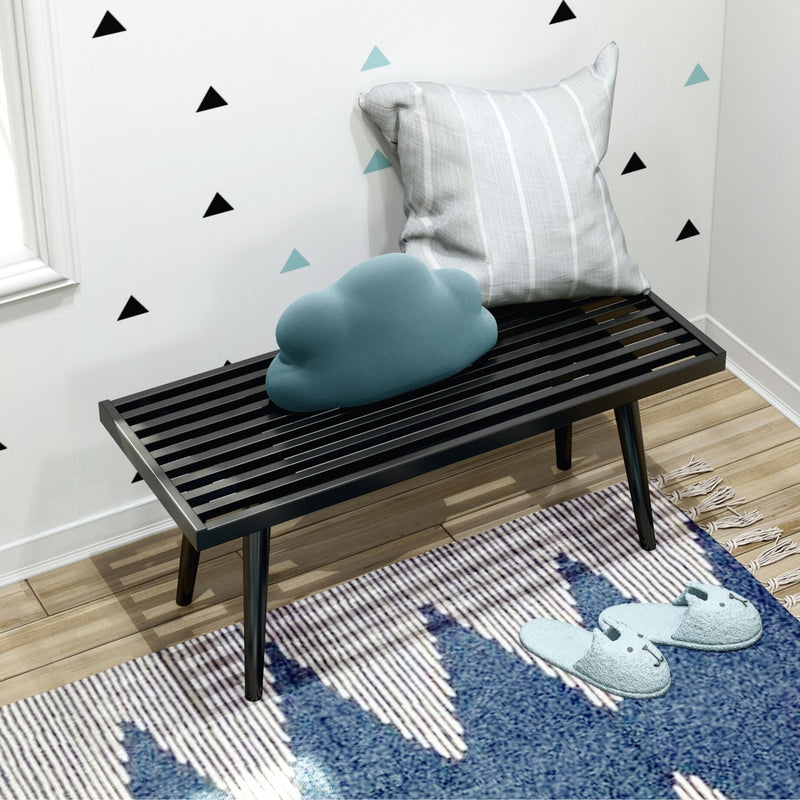 Solid Wood Medium Bench