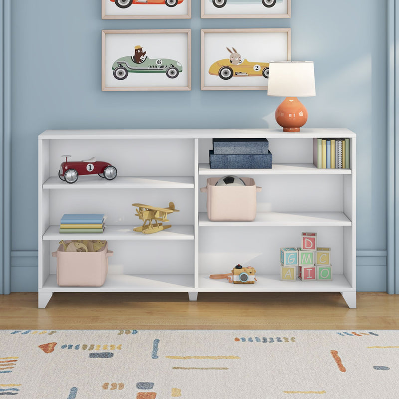 Classic 6-Shelf Bookcase