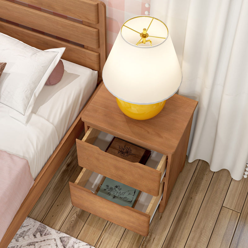 Modern Farmhouse 2-Drawer Nightstand