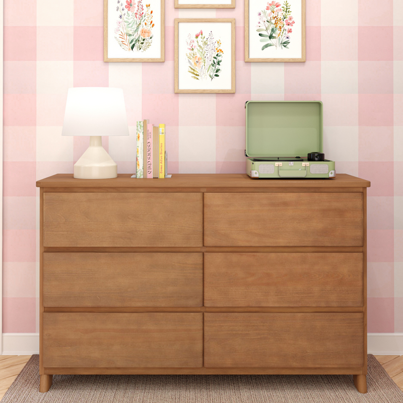 Modern Farmhouse 6-Drawer Dresser