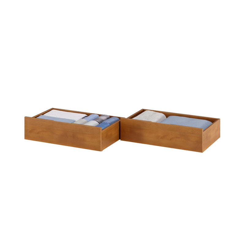 Farmhouse Underbed Storage Drawers (Fingerjoint)