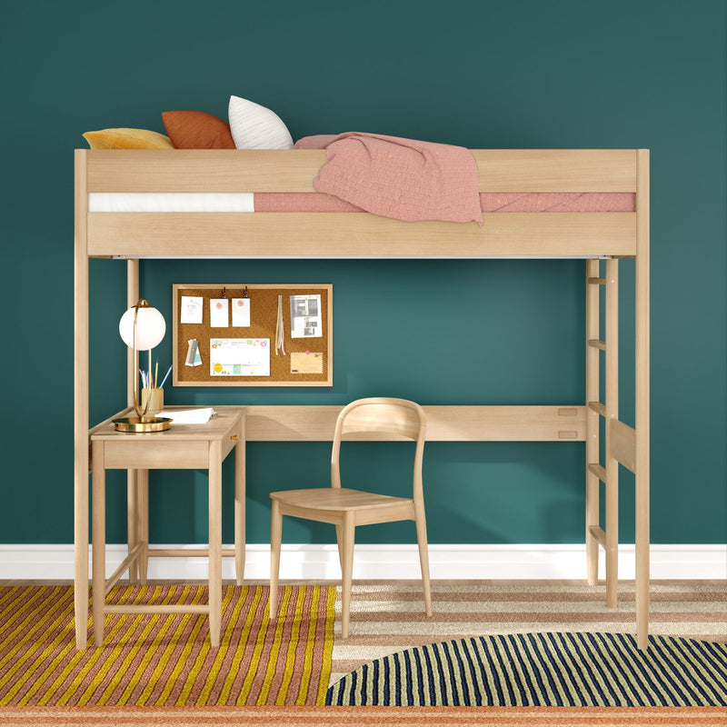 Hudson Twin Loft Bed With Desk