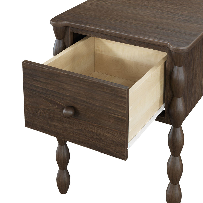 Jenny Nightstand With Shelf (Set of 2)