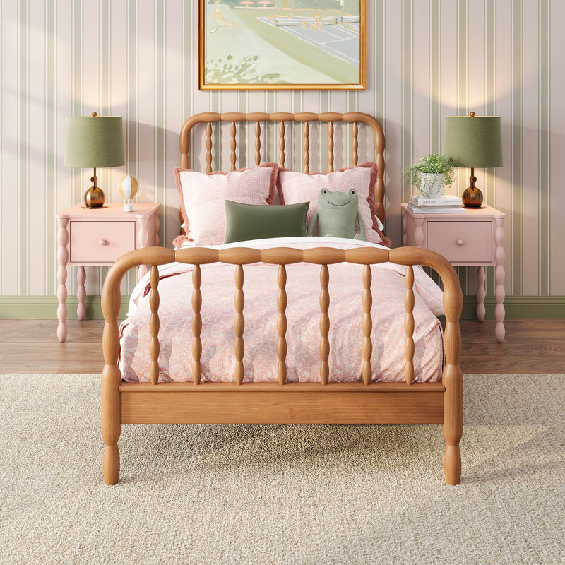 Jenny Nightstand With Shelf (Set of 2)
