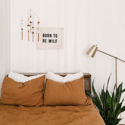 born to be wild banner room decor