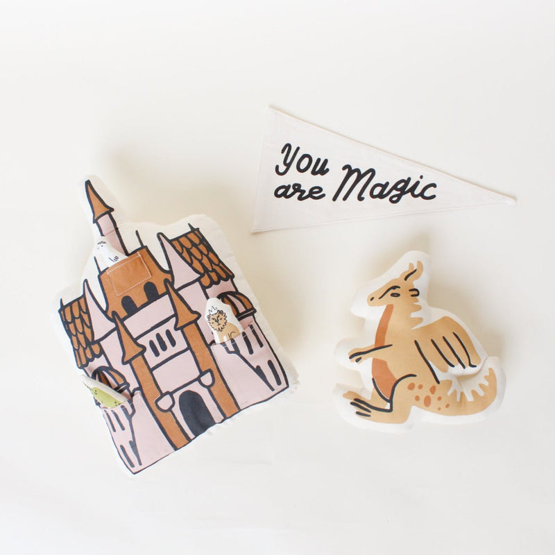 interactive castle pillows