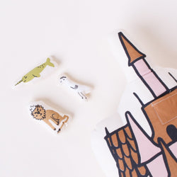 interactive castle pillows