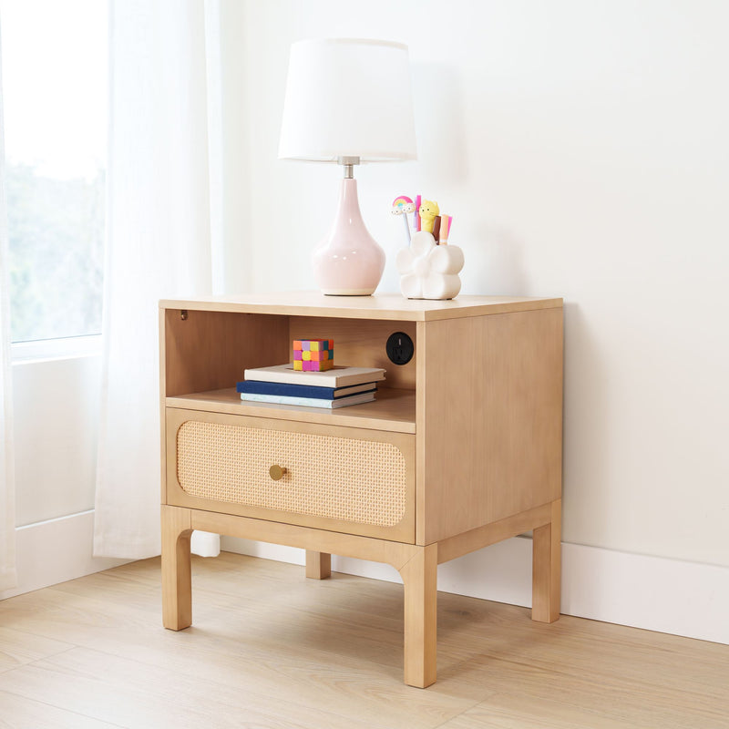 Ellis Nightstand With Charging Station