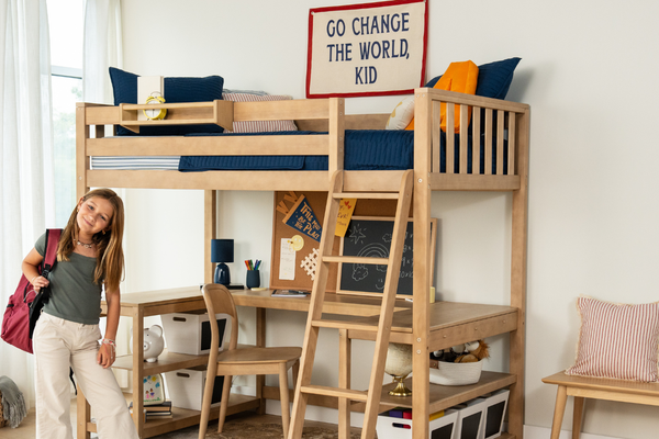 Why Loft Beds With Desks Are the Best Back to School Beds