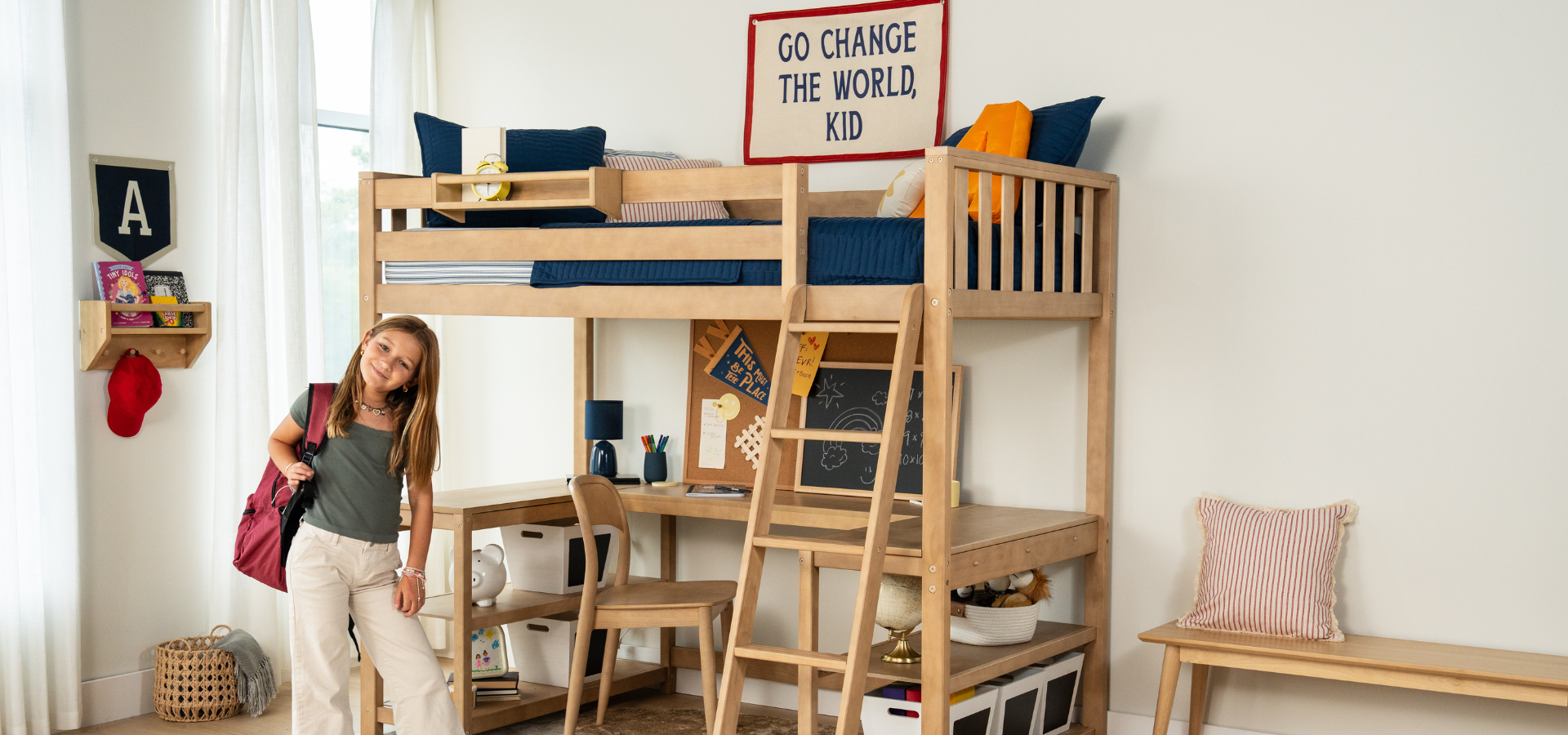 Why Loft Beds With Desks Are the Best Back to School Beds