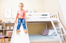 Sol’s New Max & Lily Low Bunk Bed with Slide is a Dream Room Makeover