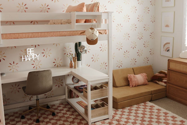 why loft beds with desks are the best back to school beds