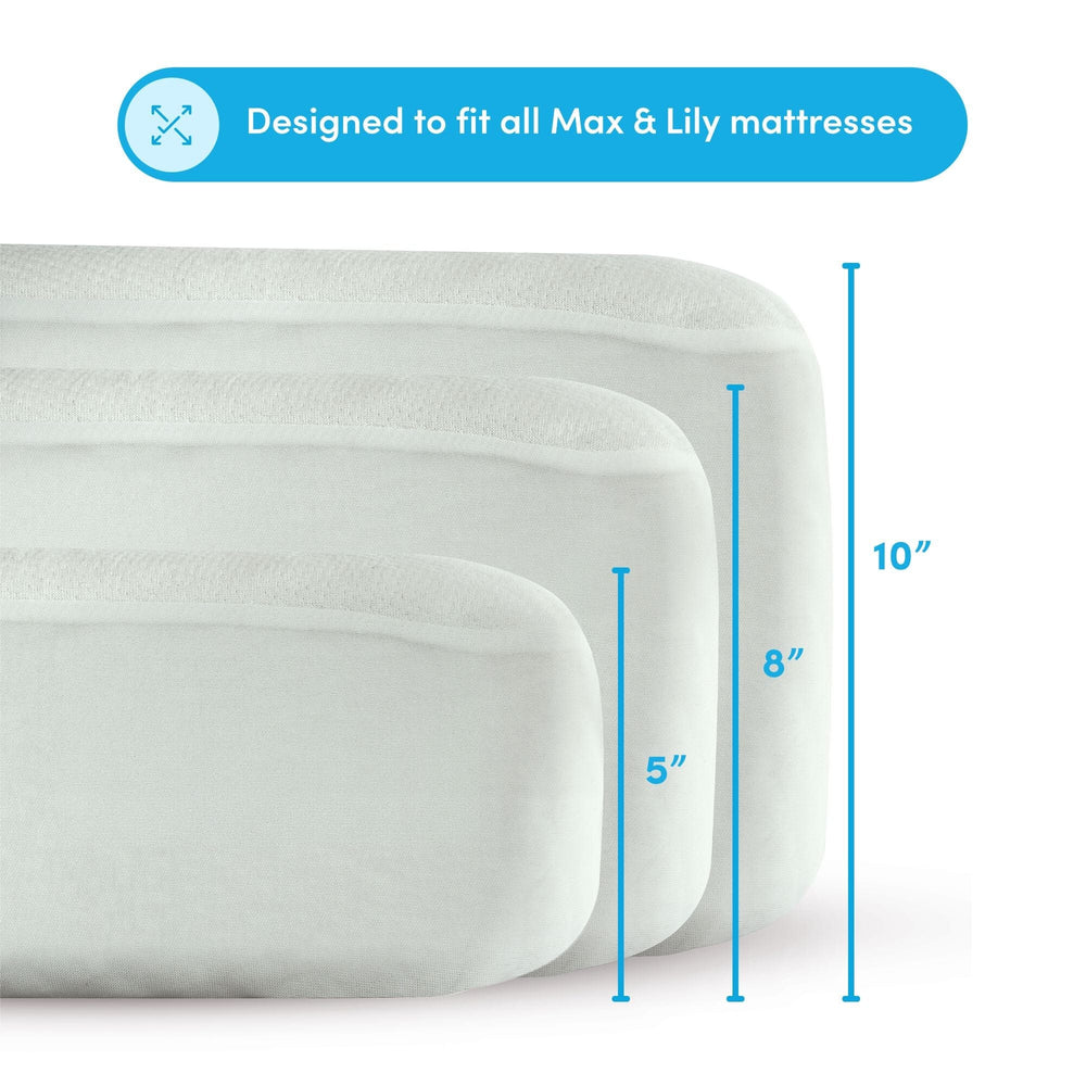 1320205000-000 : Accessories 5" Waterproof Mattress Cover, Twin (2 pack)