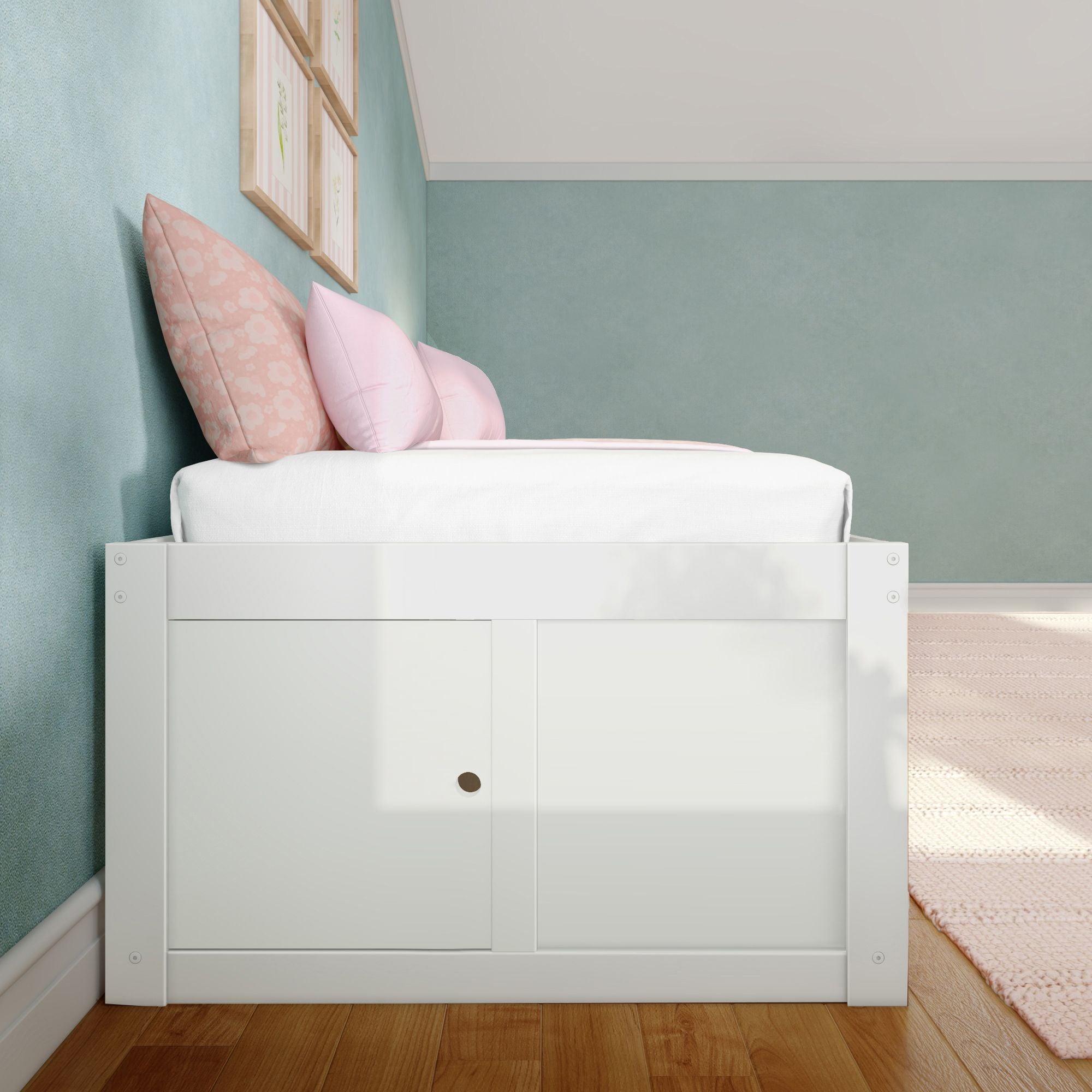 家具 Double Bed Amazon.com: VilroCaz Multi-Function Twin Size Platform Bed with