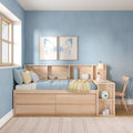 Jack Twin Captain’s Bed With Bookcase & Desk