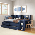 Jack Twin Captain’s Bed With Bookcase & Desk