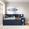 Jack Twin Captain’s Bed With Bookcase & Desk
