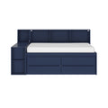 Jack Twin Captain’s Bed With Bookcase & Desk