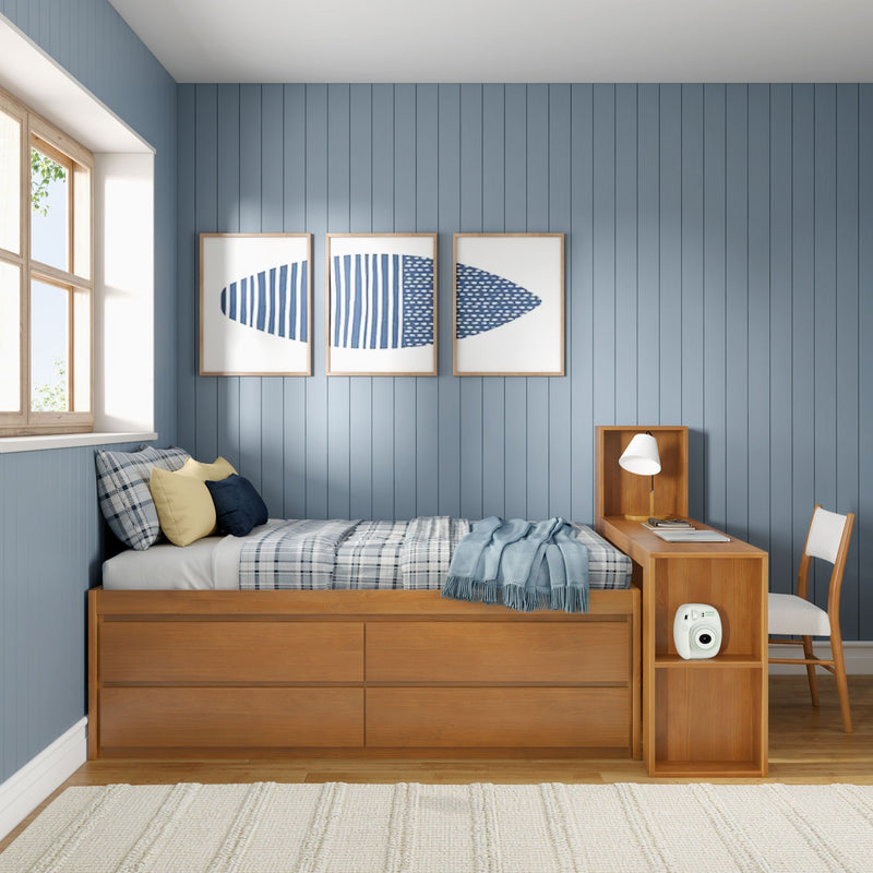 Jack Full Captain’s Bed With Desk