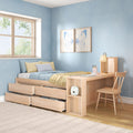 Jack Full Captain’s Bed With Desk