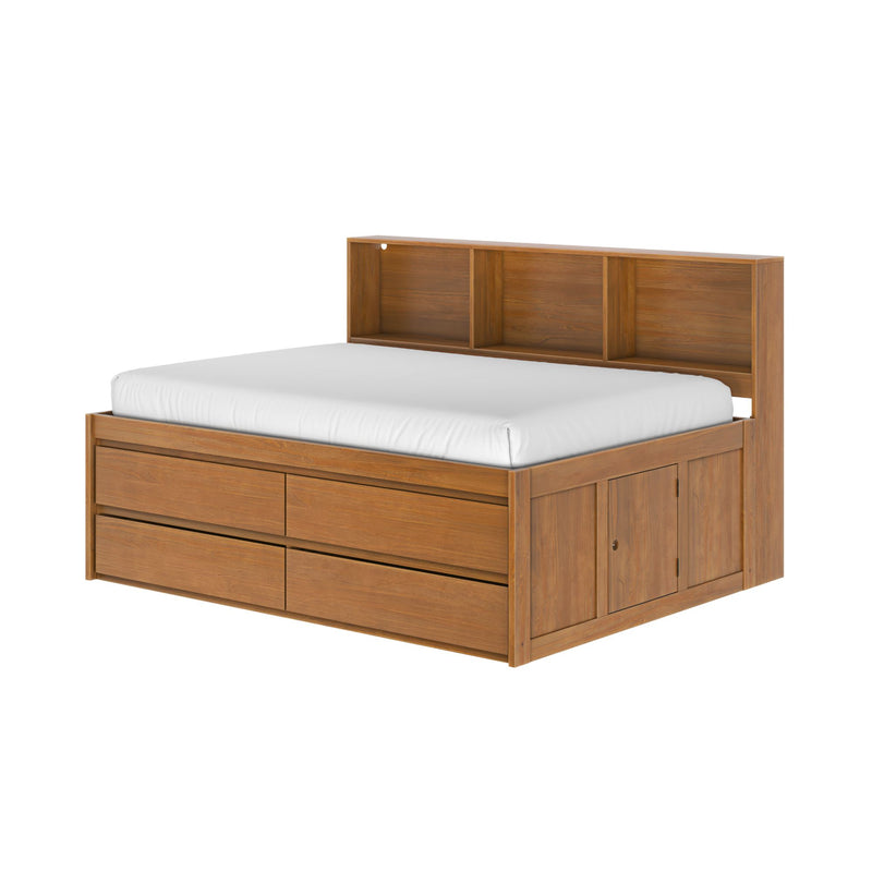 Jack Full Captain’s Bed With Bookcase