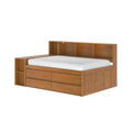 Jack Full Captain’s Bed With Bookcase & Desk