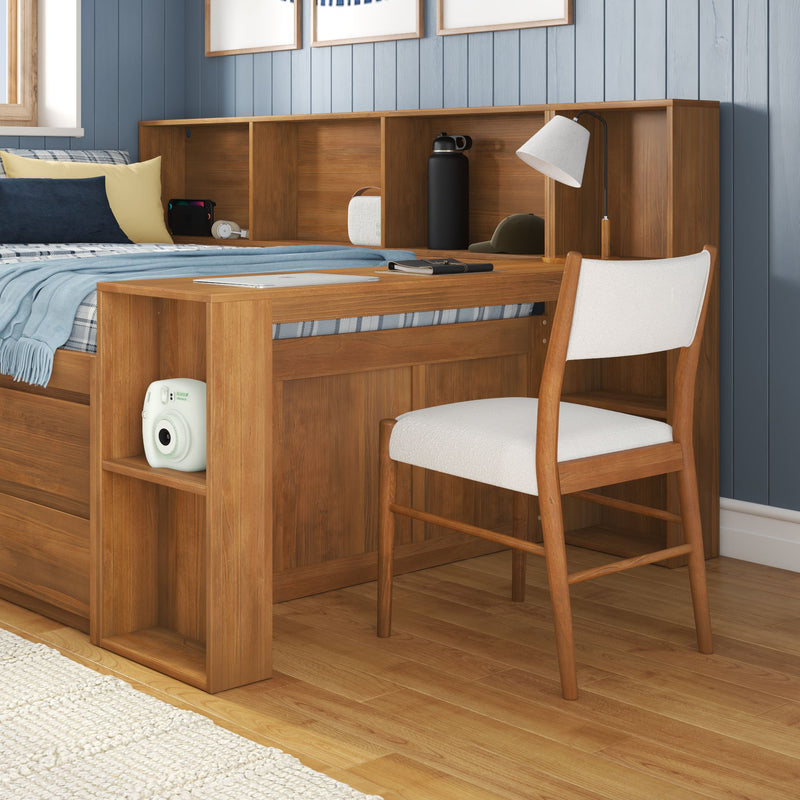 Jack Full Captain’s Bed With Bookcase & Desk