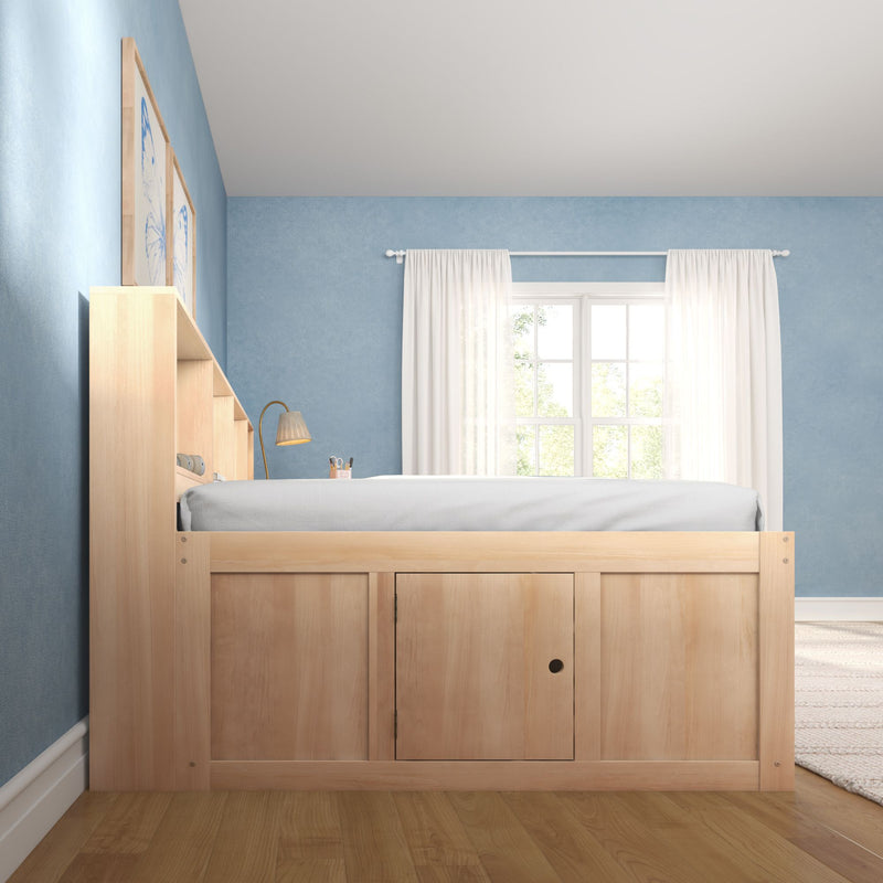 Jack Full Captain’s Bed With Bookcase & Desk