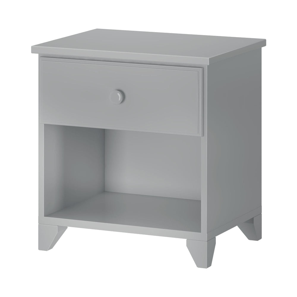 180011-121 : Furniture Nightstand with 1 Drawer, Grey