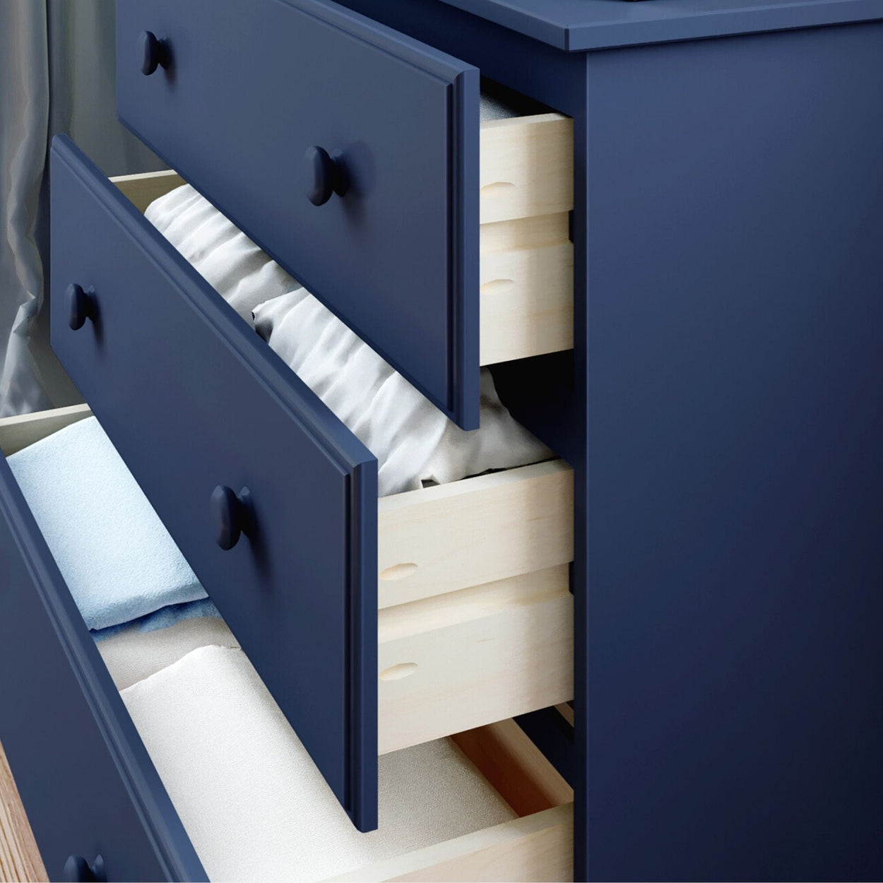 180013-131 : Furniture 3-Drawer Dresser, Blue