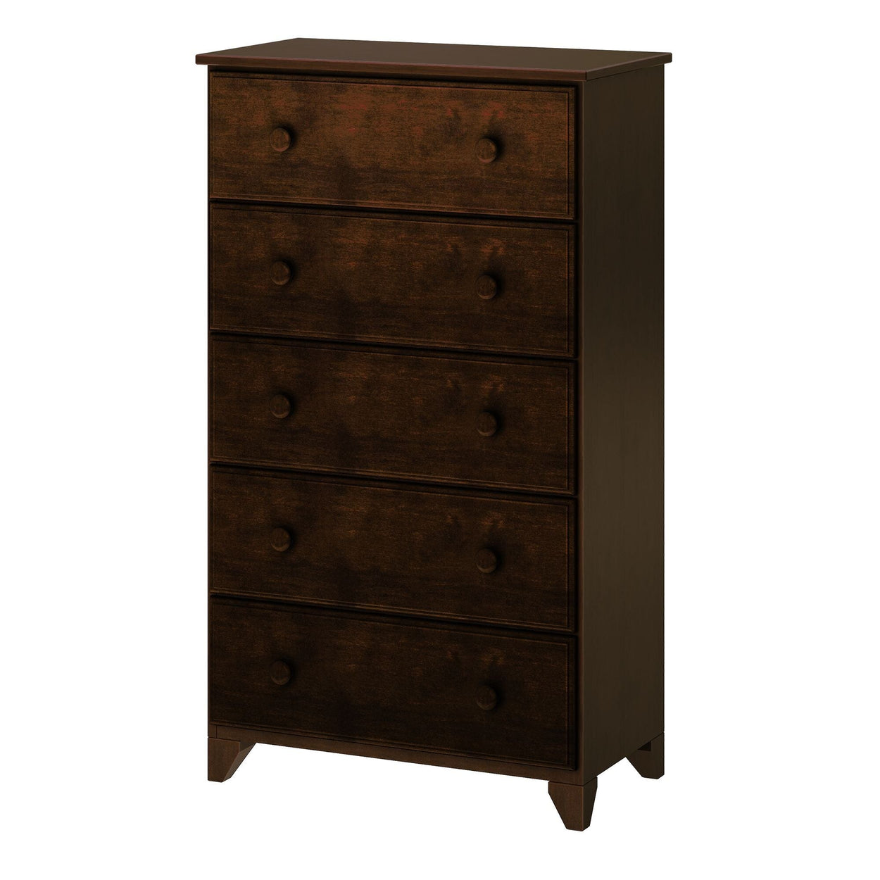 180015-005 : Furniture 5-Drawer Dresser, Espresso