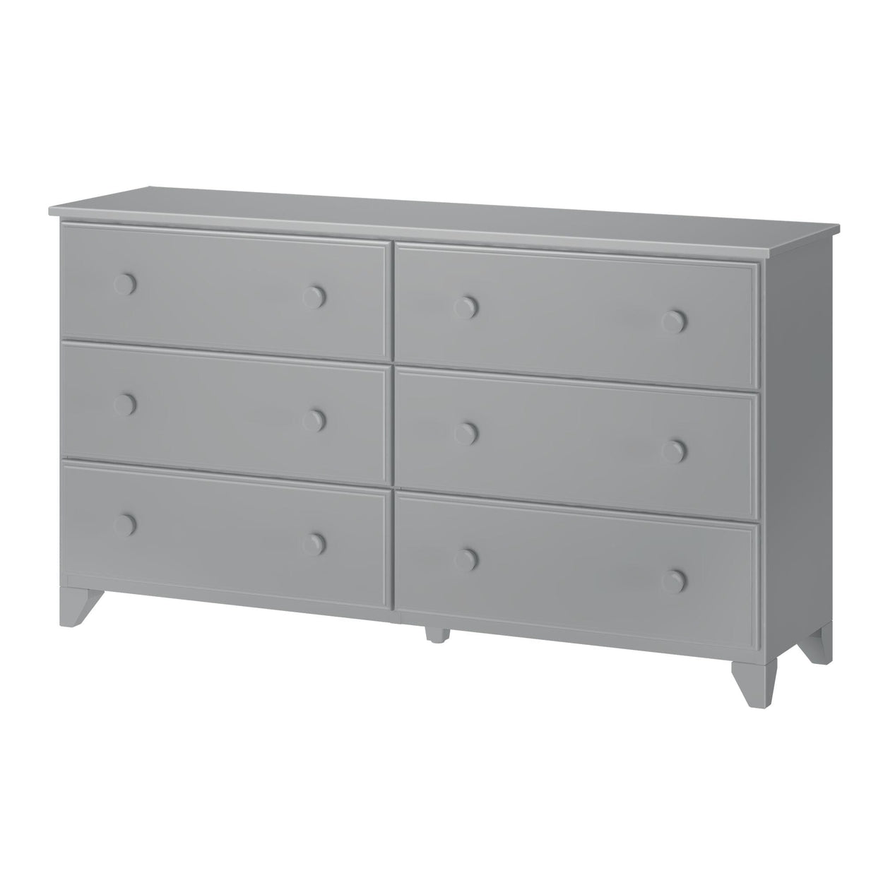 180016-121 : Furniture 6-Drawer Dresser, Grey