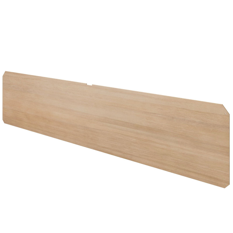 Natural wood plank background for interior design and home decor.