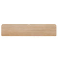 Rectangular wooden board with a smooth, natural finish for home decor or DIY projects.