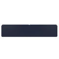 Dark blue computer GPU backplate for enhanced graphic card protection
