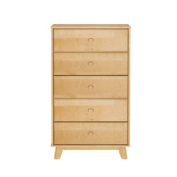1800215000-001 : Furniture Max & Lily 5 Drawer Dresser, Natural