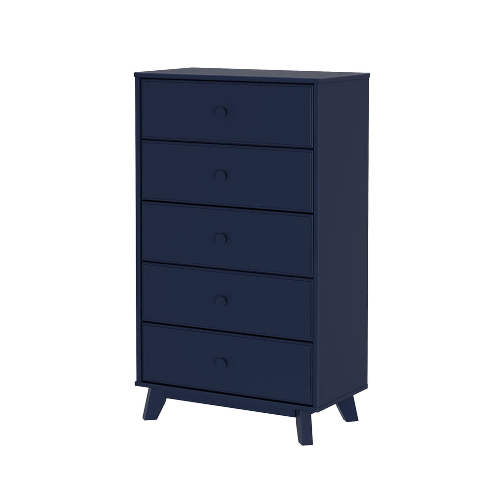 1800215000-131 : Furniture Max & Lily 5 Drawer Dresser, Blue