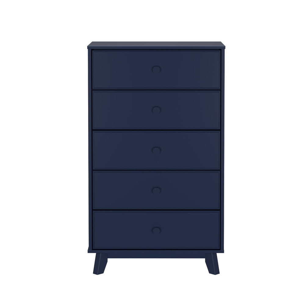 1800215000-131 : Furniture Max & Lily 5 Drawer Dresser, Blue