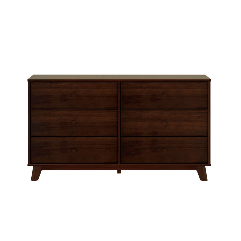 1800216000-005 : Furniture Max & Lily 6 Drawer Dresser, Espresso