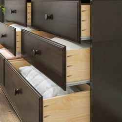 1800216000-005 : Furniture Max & Lily 6 Drawer Dresser, Espresso