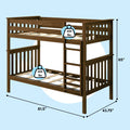 Twin Over Twin Bunk Bed