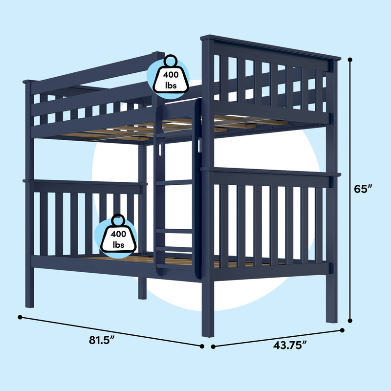 Twin Over Twin Bunk Bed