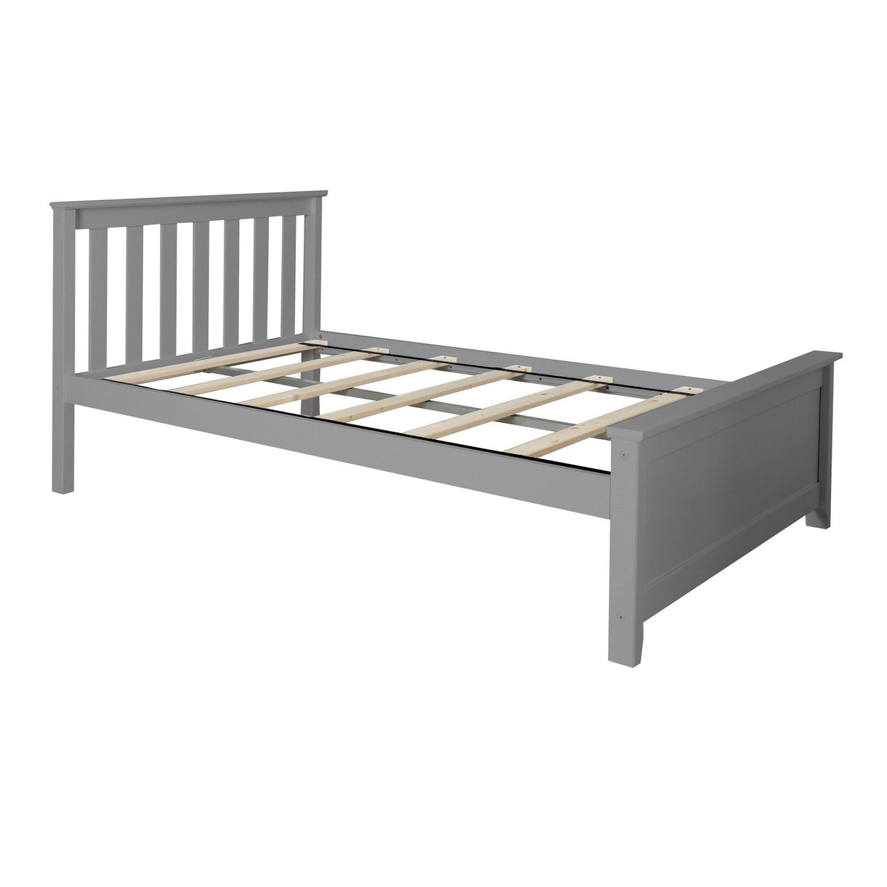 180210-121 : Kids Beds Classic Twin-Size Platform Bed, Grey