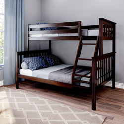 180231-005 : Bunk Beds Classic Twin over Full Bunk Bed, Espresso